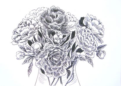 Kwiaty - rysunki kwiatów