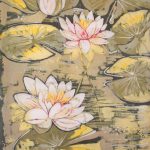 batik lilie wodne