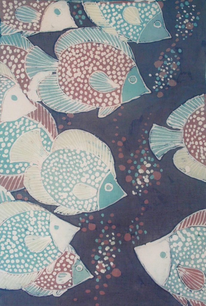 batik ryby